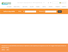 Tablet Screenshot of lilianahotel.it